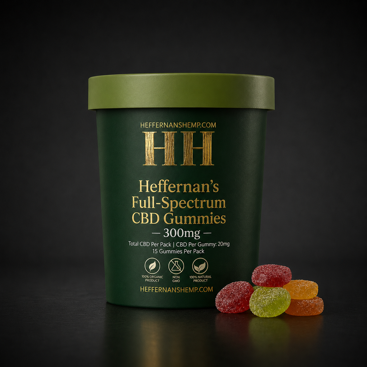 Heffernan’s Full-Spectrum CBD Gummies - 300mg