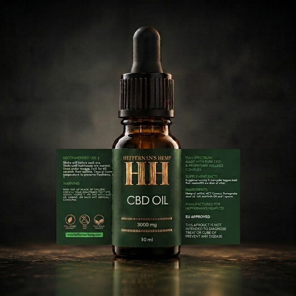 Heffernan’s Xtra Strength Full-Spectrum CBG Oil - 3000mg