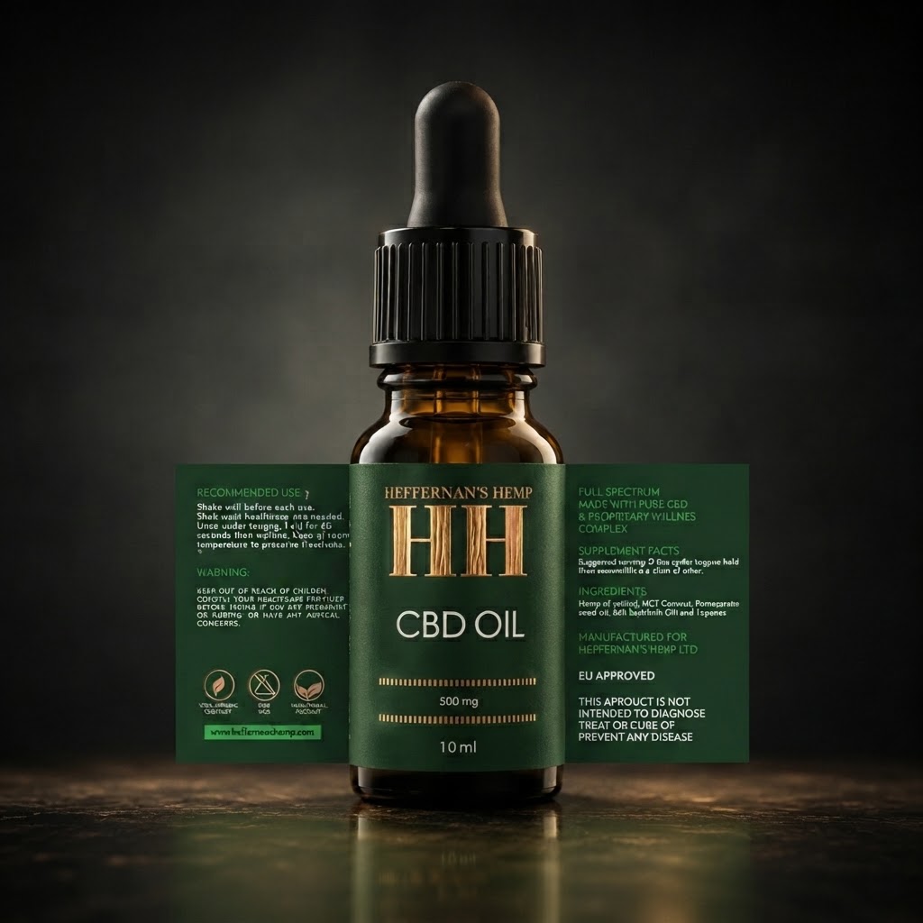 Heffernan’s Xtra Strength Full-Spectrum CBD Oil - 500mg